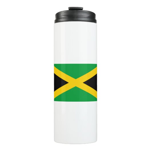 Jamaica-Flagge Thermosbecher (Vorderseite)