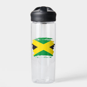 Jamaica-Flagge Trinkflasche