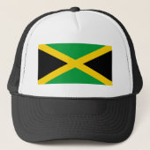 Jamaica-Flagge Truckerkappe (Vorderseite)