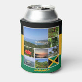 Jamaica Foto Collage Dosenkühler (Kanne Rückseite)