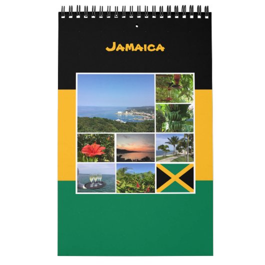 Jamaica Foto Collage Kalender (Titelbild)
