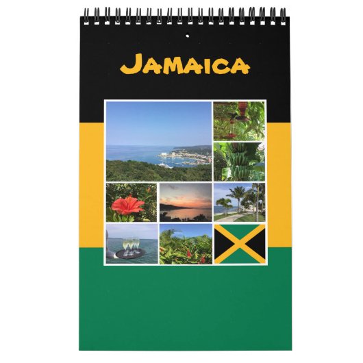 Jamaica Foto Collage Kalender (Titelbild)