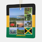 Jamaica Foto Collage Keramikornament (Links)