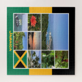Jamaica Foto Collage Puzzle (Horizontal)