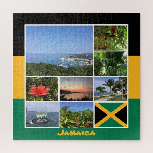 Jamaica Foto Collage Puzzle (Vertikal)