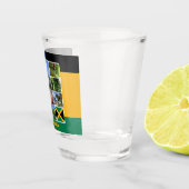 Jamaica Foto Collage Schnapsglas (Rechts)