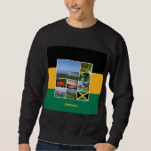 Jamaica Foto Collage Sweatshirt (Vorderseite)