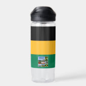 Jamaica Foto Collage Trinkflasche (Rückseite)