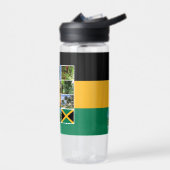 Jamaica Foto Collage Trinkflasche (Links)