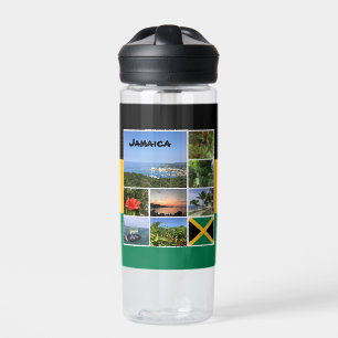Jamaica Foto Collage Trinkflasche