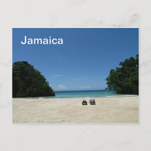 Jamaica Frenchmans Cove Beach Postcard Postkarte (Vorderseite)