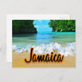 Jamaica-Frenchmans-Cove Postkarte (Vorne/Hinten)