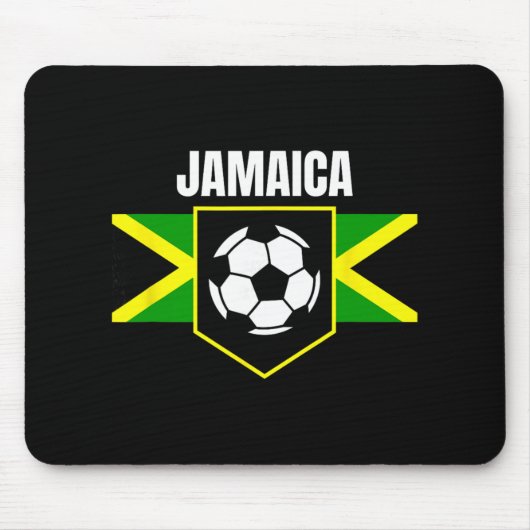 Jamaica Fußball Kinder Mousepad (Vorne)