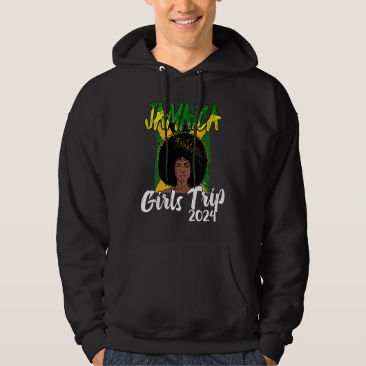 Jamaica Girls Trip 2024 Women's Bachelorette Party Hoodie (Vorderseite)