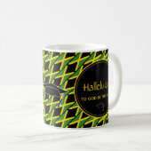 JAMAICA Graduate Personalisiert HALLELUJAH Keepake Kaffeetasse (VorderseiteRechts)