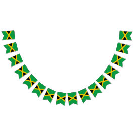 Jamaica Green Black Gold Jamaikanische Flagge