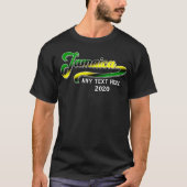 Jamaica Green Black Yellow T-Shirt (Vorderseite)