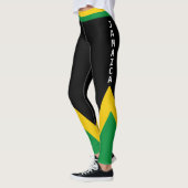 Jamaica Green Gold & Black Jamaican Flag Leggings (Links)