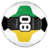 Jamaica Green Gold Team Nummer Nachname Jamaika Fußball (Gedreht)