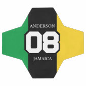 Jamaica Green Gold Team Nummer Nachname Jamaika Fußball (Flach)