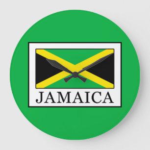 Jamaica Große Wanduhr