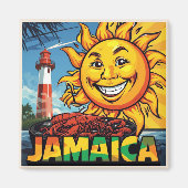 Jamaica happy magnet (Vorne)
