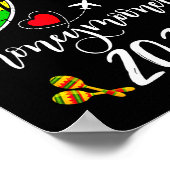 Jamaica Honeymoon 2026 Couple Summer Vacation Matc Poster (Ecke)