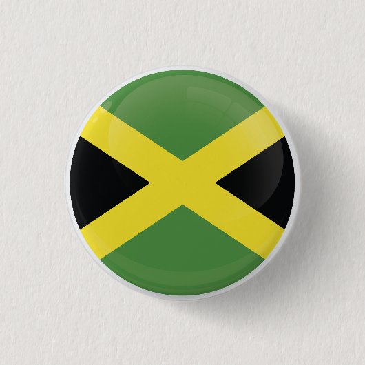Jamaica-Ikonenflagge Button (Vorderseite)