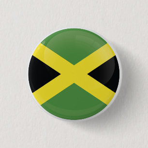 Jamaica-Ikonenflagge Button