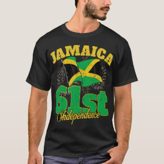 Jamaica Independence Day 61. 1962 Jamaikanische Fl T-Shirt