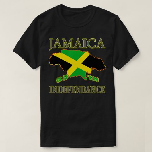 Jamaica Independence Day Jamaica M T-Shirt (Design vorne)