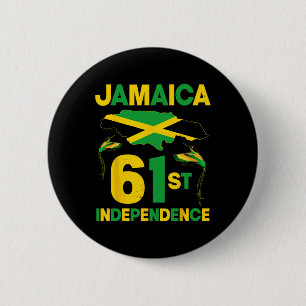 Jamaica Independence Day Seit 1962 Doctor Bird Lo Button