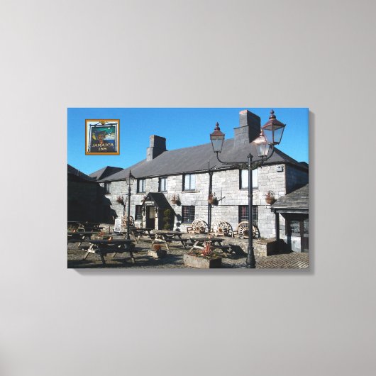 Jamaica Inn Bodmin Moor Cornwall England Leinwanddruck (Vorderseite)