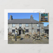 Jamaica Inn Bodmin Moor Cornwall England Postkarte (Vorne/Hinten)