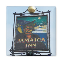 Jamaica Inn Pub Sign Foto Magnet