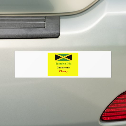 Jamaica Irie Autoaufkleber (Auf Auto)