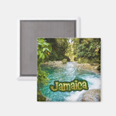 Jamaica Irie Blue Hole Magnet (Vorderseite/Rückseite)