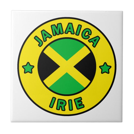 Jamaica Irie Fliese (Vorderseite)