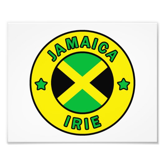 Jamaica Irie Fotodruck (Vorne)