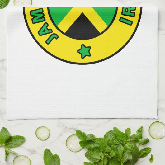 Jamaica Irie Handtuch (Gefaltet)