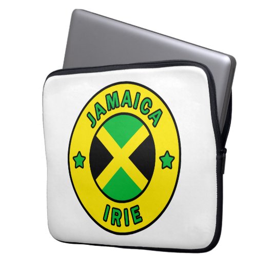 Jamaica Irie Laptopschutzhülle (Vorderseite Links)