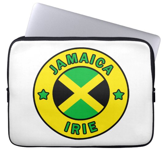 Jamaica Irie Laptopschutzhülle (Vorderseite)