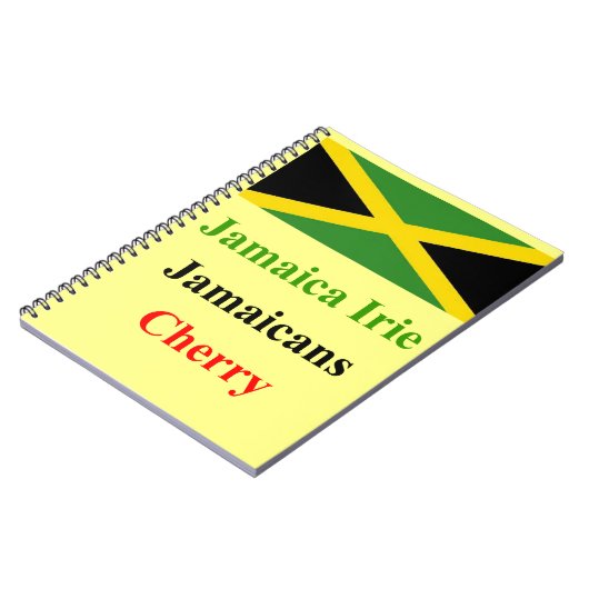 Jamaica Irie Notizblock (Linke Seite)
