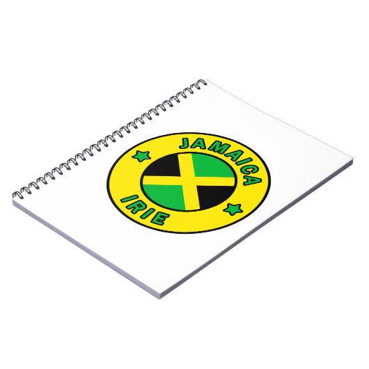 Jamaica Irie Notizblock (Linke Seite)