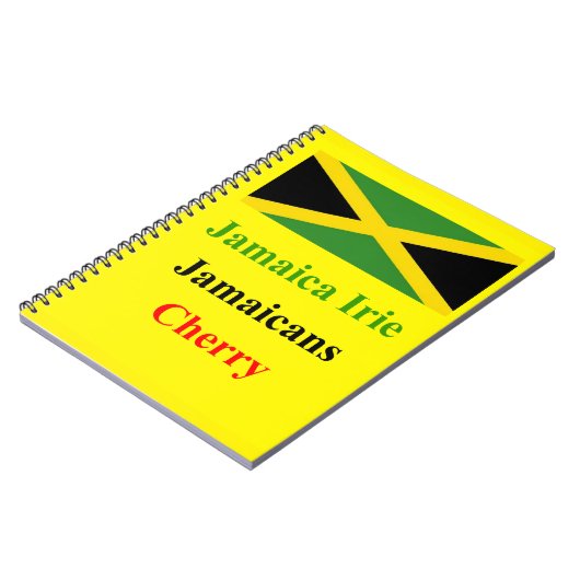 Jamaica Irie Notizblock (Linke Seite)