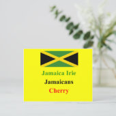 Jamaica Irie Postkarte (Stehend Vorderseite)