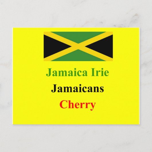 Jamaica Irie Postkarte (Vorderseite)