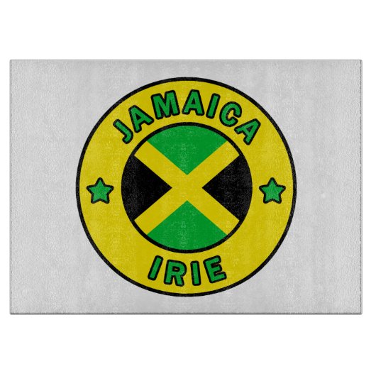 Jamaica Irie Schneidebrett (Vorderseite)