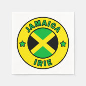 Jamaica Irie Serviette (Vorderseite)