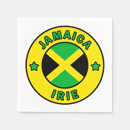 Jamaica Irie Serviette (Vorderseite)